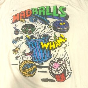 Mens XL Madballs 80s Toy Shirt